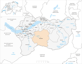 Map of Grindelwald