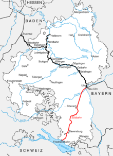 Bahnstrecke Ulm–Friedrichshafen – Wikipedia