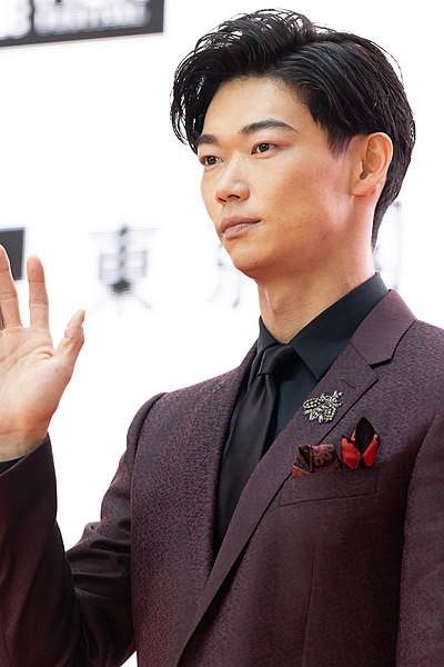 ファイル:Kasamatsu Sho from "Gannibal" at Red Carpet of the Tokyo International Film Festival 2022 (52460910566).jpg