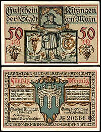Kitzingen 50 Pfennig 1921 Schiffbauer.jpg