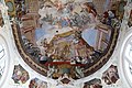 Grande fresque du plafond : L'Assomption de Marie.