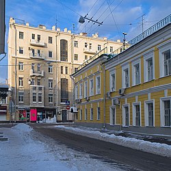 Gorra, 1/10.  Vista de Pokrovka.