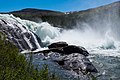 L'un des sauts de la chute Korluktok