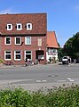 Lüneburg, Altenbrückertorstraße, ehemaliger Standort des Altenbrücker Tors (mit Gedächtnisrelief)