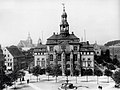 Lüneburg, Rathaus (Marktfassade), um 1900