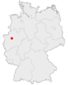 Position of Herne in Germany