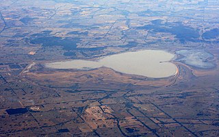 Lake Mokoan Lake in Victoria, Australia