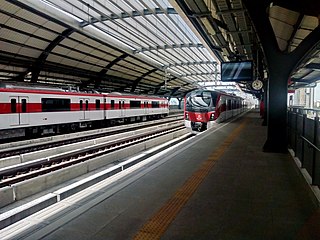 <span class="mw-page-title-main">Lak Si station</span> Railway station in Bangkok, Thailand