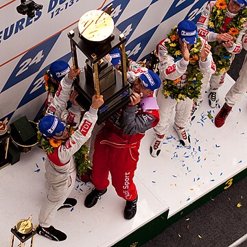 Pódio: 24 Horas de Le Mans de 2010