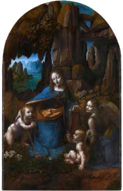 Leonardo da VinciThe Virgin of the Rocks