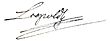 Signature de Léopold Ier