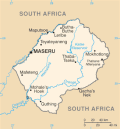 Lesotho map.gif