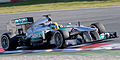 Hamilton testing at Catalonia, February