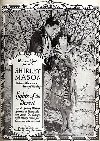 <i>Lights of the Desert</i> 1922 film