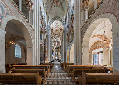 Nave of Limburg Cathedral