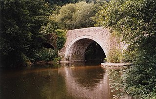 <span class="mw-page-title-main">Llawhaden Bridge</span> Bridge in Llawhaden, West Wales