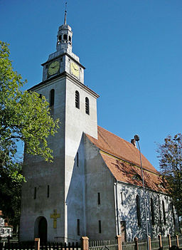 Sankt Stefans kyrka i Łobżenica.