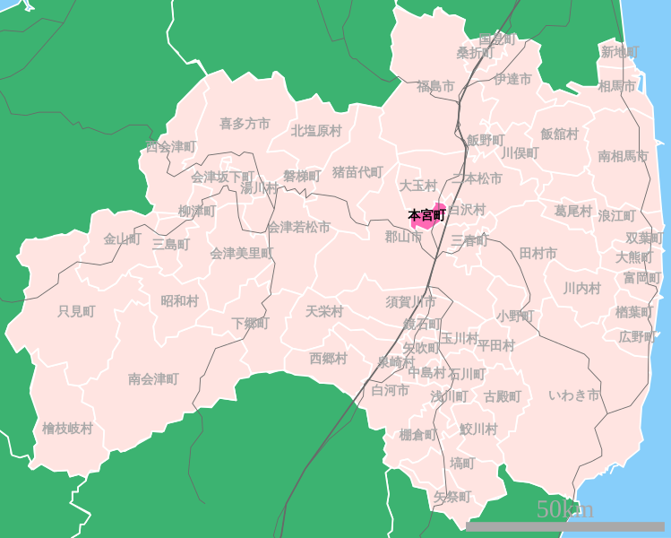 File:Location of Motomiya town, Fukushima prefecture, Japan.svg