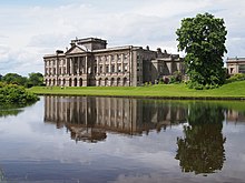 House and lake Lyme Park House.jpg