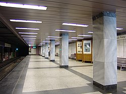 Budapests Tunnelbana Deák Ferenc Tér