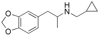 Methylenedioxycyclopropylmethylamphetamine chemical compound