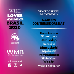 Maiores contribuidores(as) do Wiki Loves Monuments Brasil 2020.svg