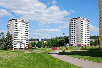 How to get to Manglerud with public transit - About the place