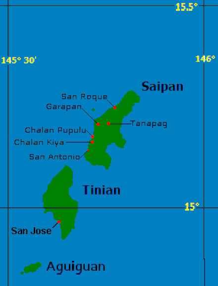 Tinian-Mariana islands