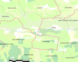 Montfroc - Localizazion