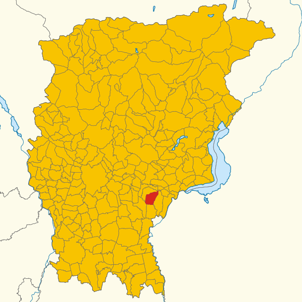 File:Map of Chiuduno (Province of Bergamo, region Lombardy, Italy 2023).svg