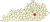 Map of Kentucky highlighting Rockcastle County.svg