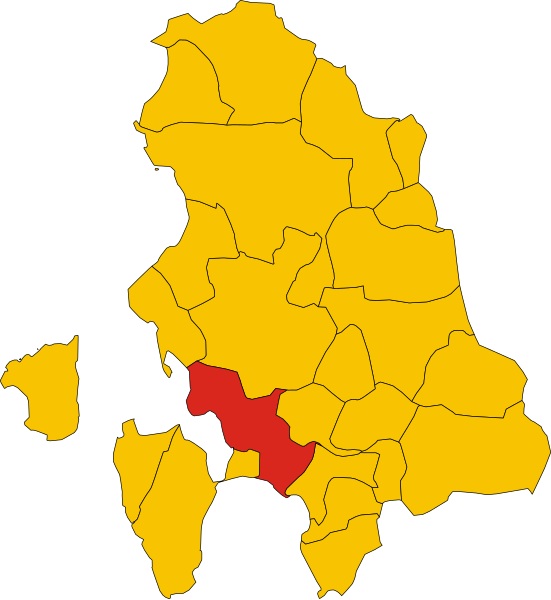 File:Map of comune of San Giovanni Suergiu (province of Carbonia-Iglesias, region Sardinia, Italy) - until 2016.svg