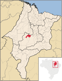 Kaart van Itaipava do Grajaú