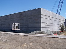 Hollister tesisi inşaatı