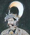 Mathabar Singh Thapa in a royal attire