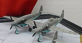 Me 609の模型