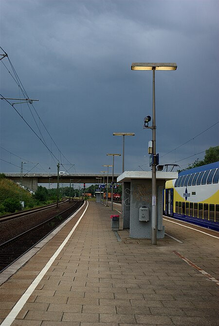 Metronom im bahnhof maschen