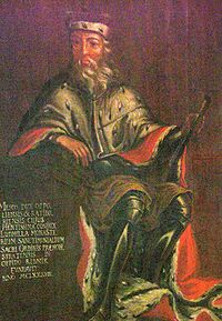 Мешко Плясоногий. Изображение XVII века.