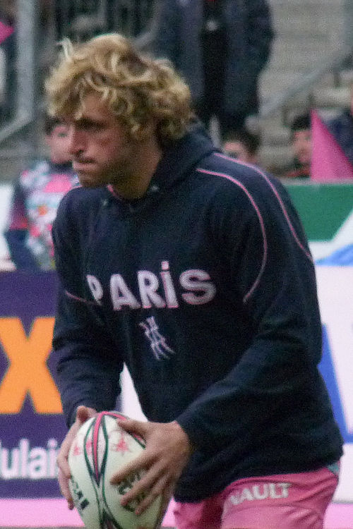 Bergamasco with Stade Français in 2010.