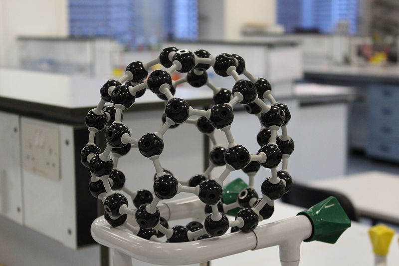 File:Molecular Model of C60, Buckminsterfullerene - UCL Chemistry.jpg