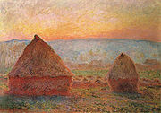 Monet grainstacks-at-giverny-sunset W1213.jpg