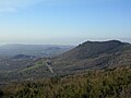 Monte Ilice seen from the north. On the left background, Monte Rosso and Monte Serra; on the right, a little piece of Monte Gorna.