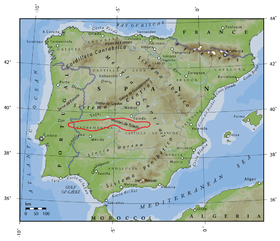 Mappa di localizzazione del sistema centrale.