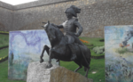 Ridestatue af general Silveira, Chaves