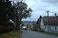 Houses by road