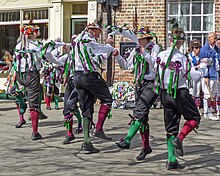 Morris dancers in North Yorkshire Morris dancers, York (26075936964).jpg