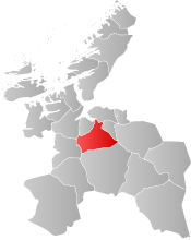 Melhus within Sør-Trøndelag