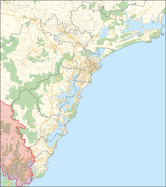 File:NSW Electoral District 2023 - Gosford.svg