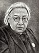 a photograph of Nadezhda Krupskaya, the date the photograph was taken in 1924