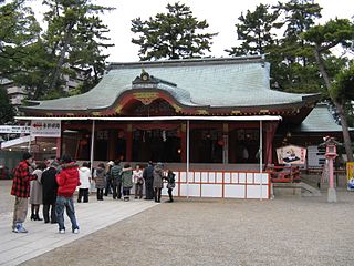 <span class="mw-page-title-main">Nagata Shrine</span> Shinto shrine in Hyōgo Prefecture, Japan